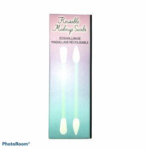 Aria Beauty Reusable Makeup Swabs Makeup Applicator Multi Use New Fab Fit‎ Fun